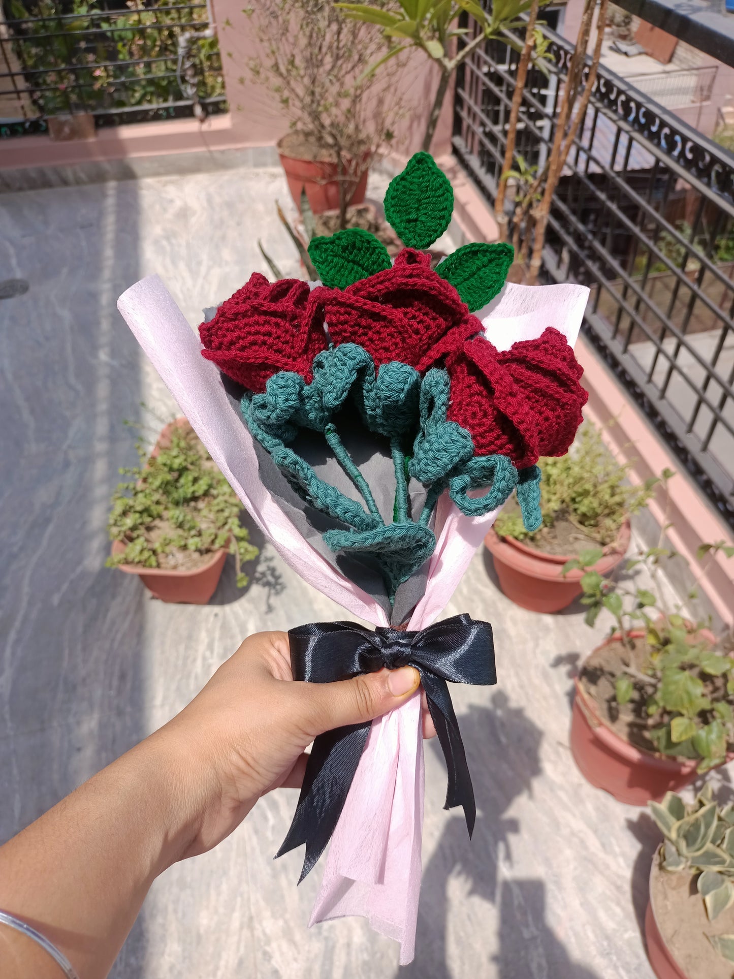 Forever Red Rose Bouquet
