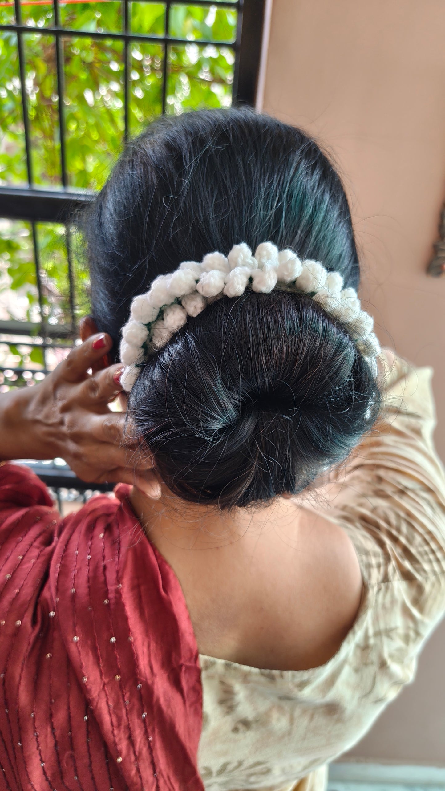 Forever Crochet Gajra