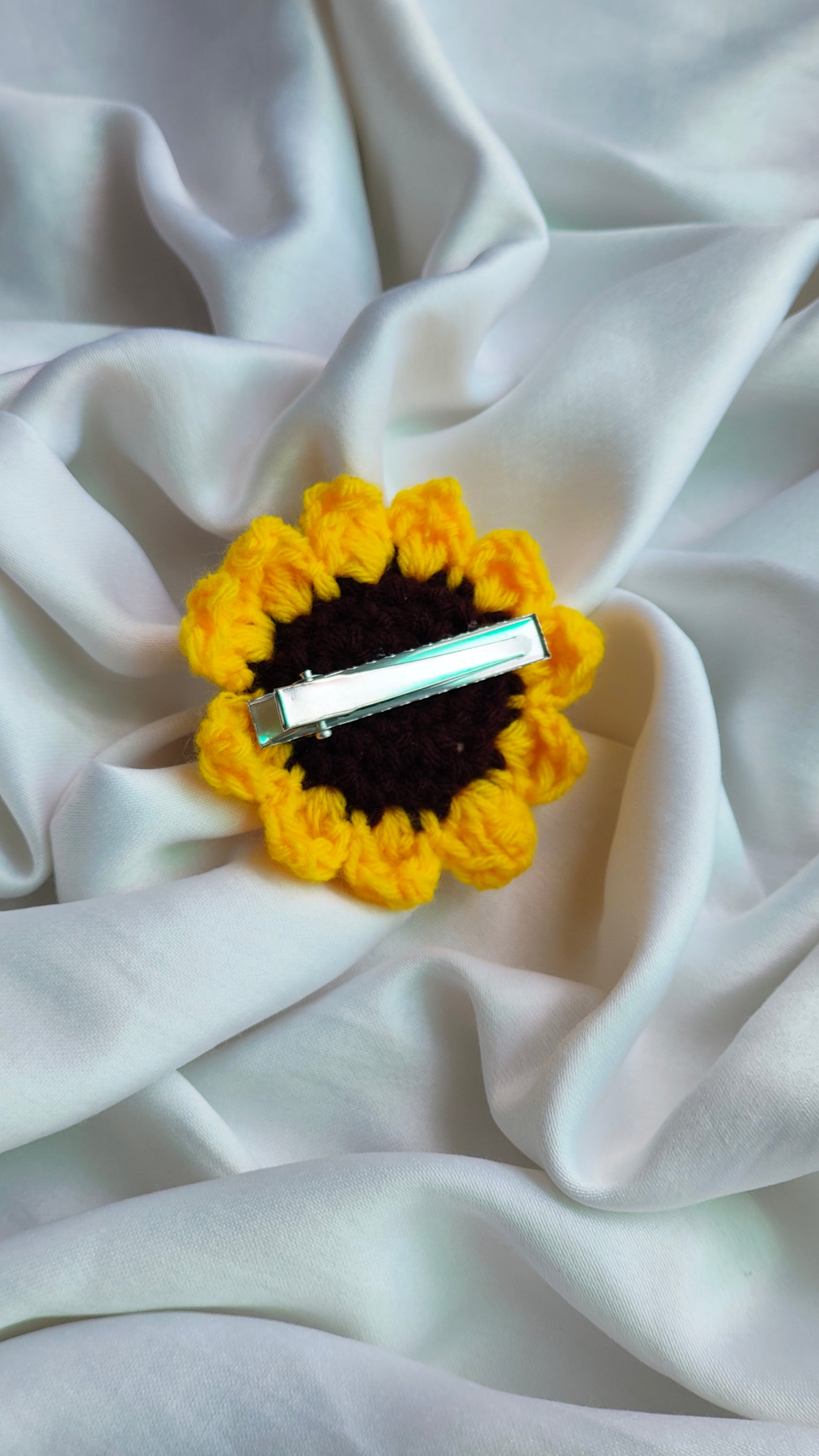 Sunflower Hair Clips