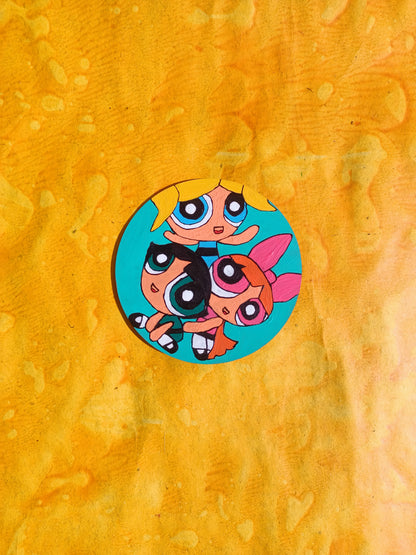 PowerPuff Girls Fridge Magnet