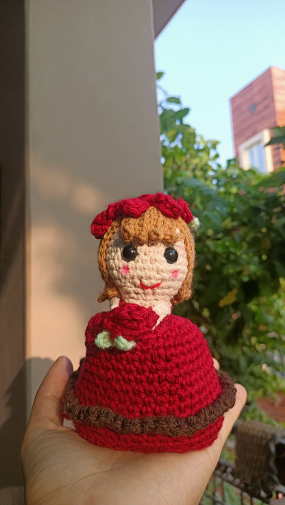 2 in 1 Doll and Bouquet