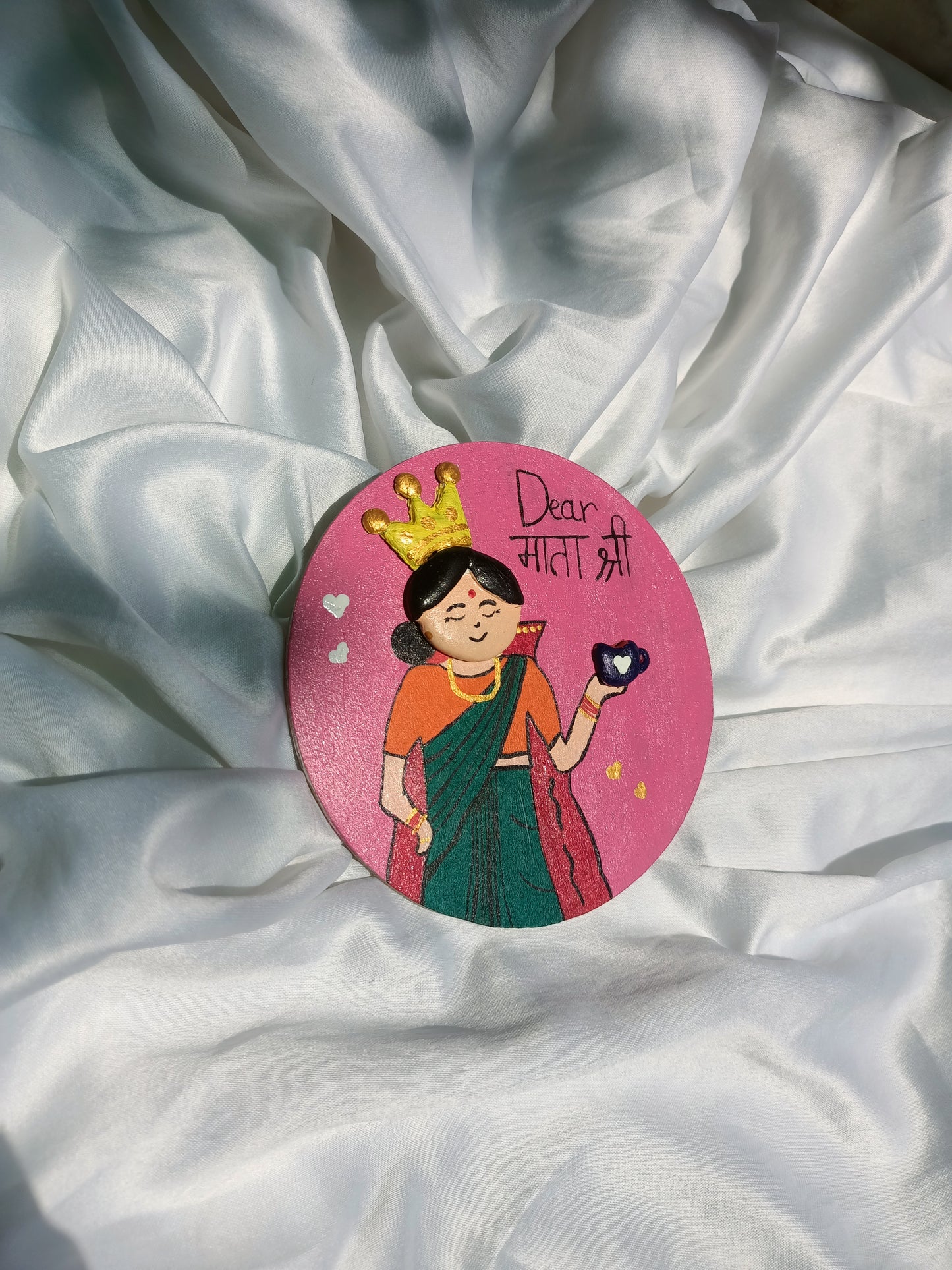 Dear Mata Shri – Handmade Mother’s Day Fridge Magnet