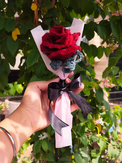 Crochet Forever Rose