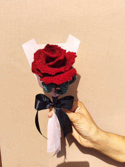 Crochet Forever Rose