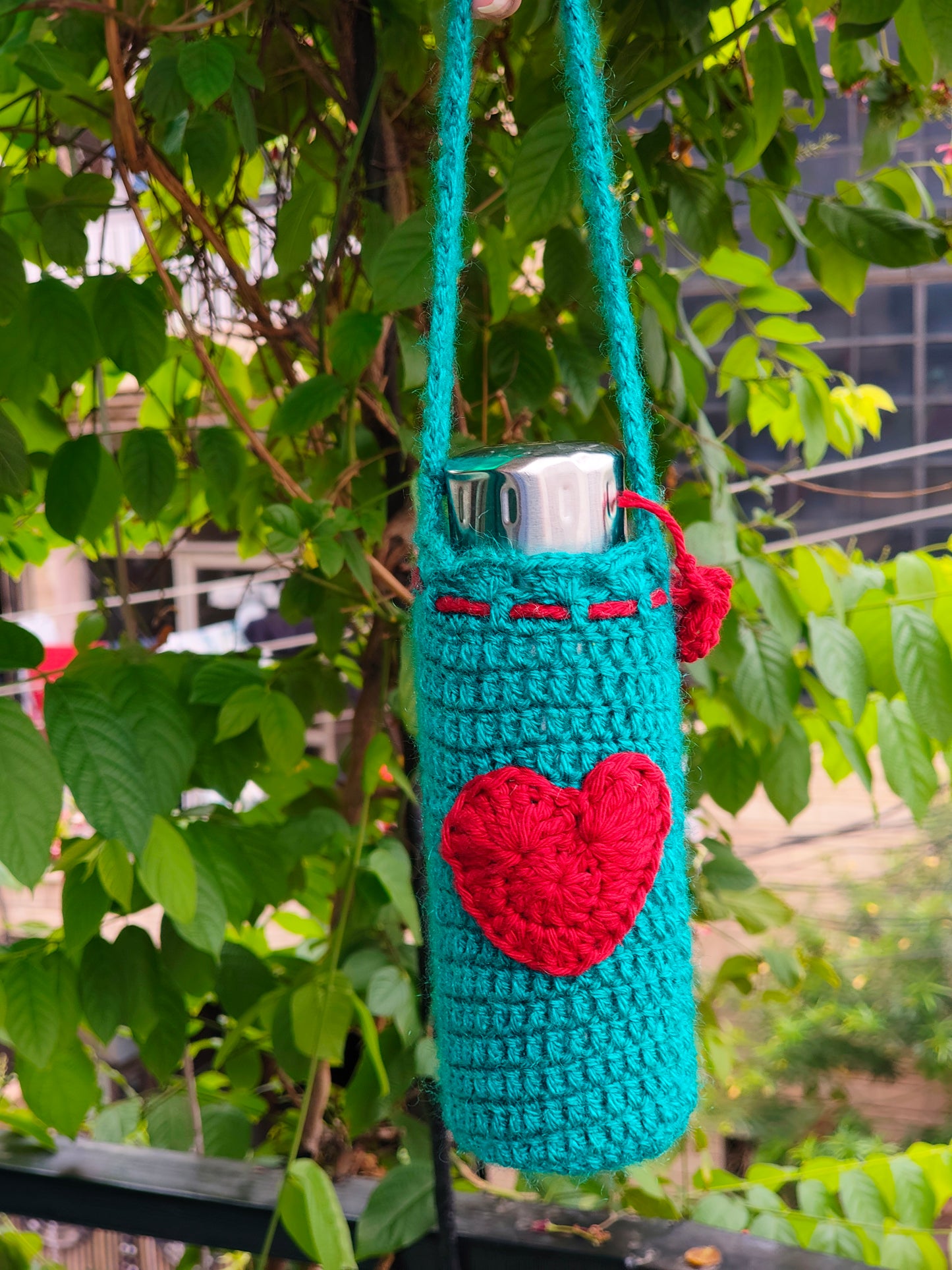 Love on the Go - Crochet Baby Bottle Cove