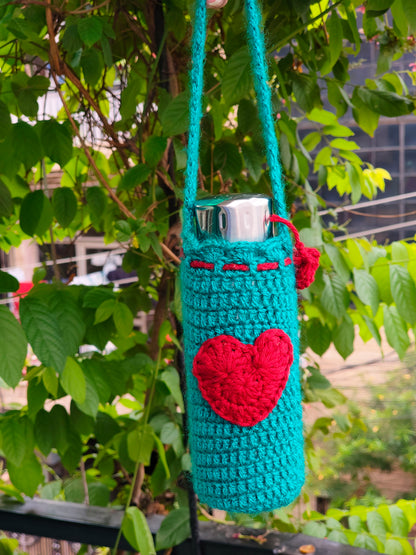 Love on the Go - Crochet Baby Bottle Cove