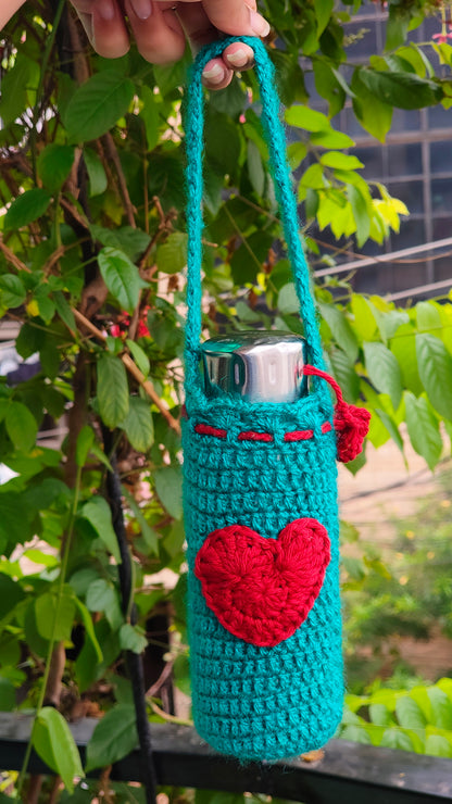 Love on the Go - Crochet Baby Bottle Cove