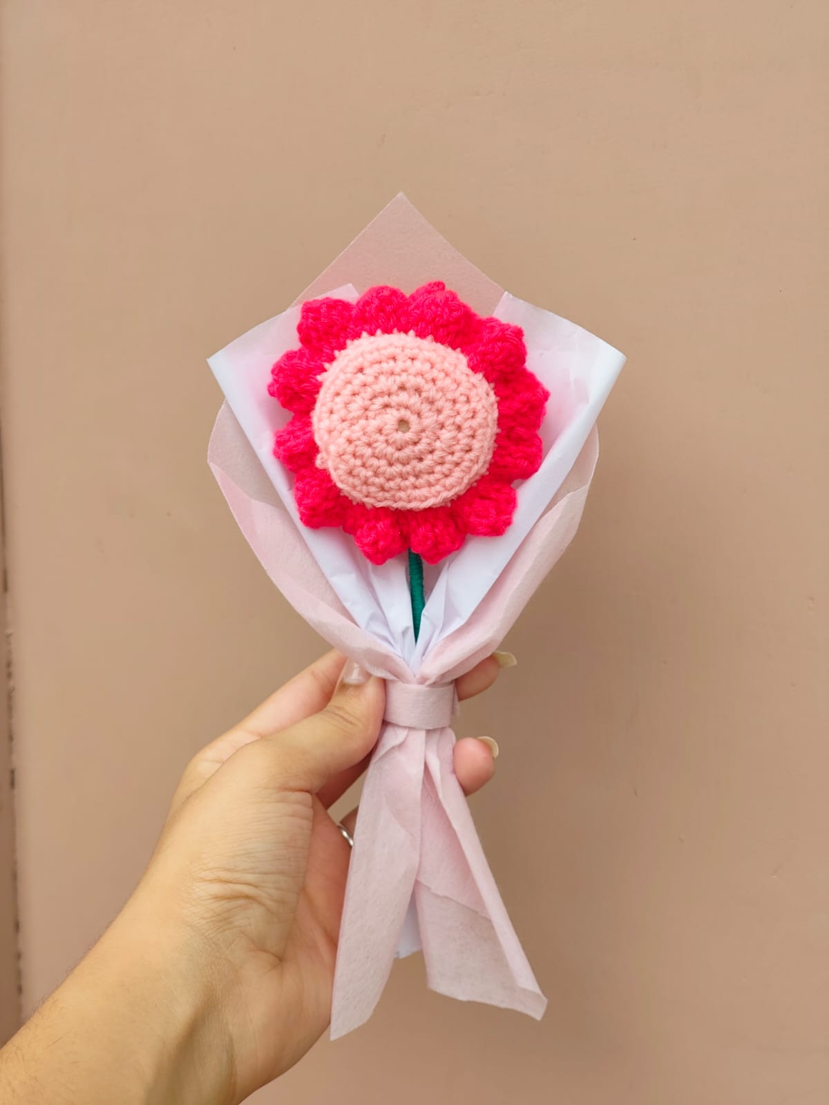love in Flower - Handmade Crochet Flower