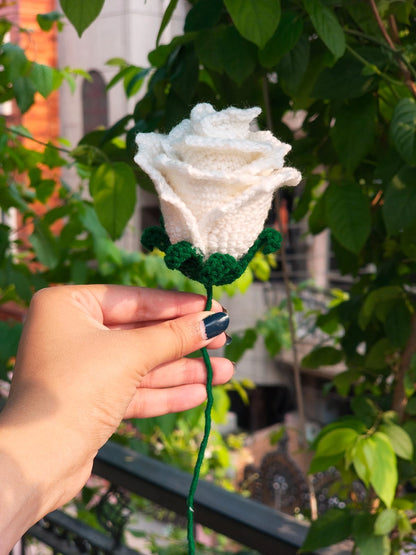 Love of Peace Crochet rose flower