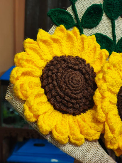 Sunflower Crochet Bouquet