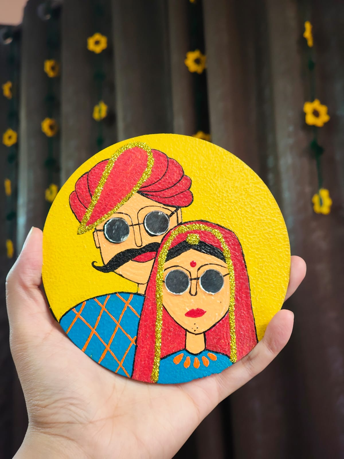 handmade fridge magnet 
