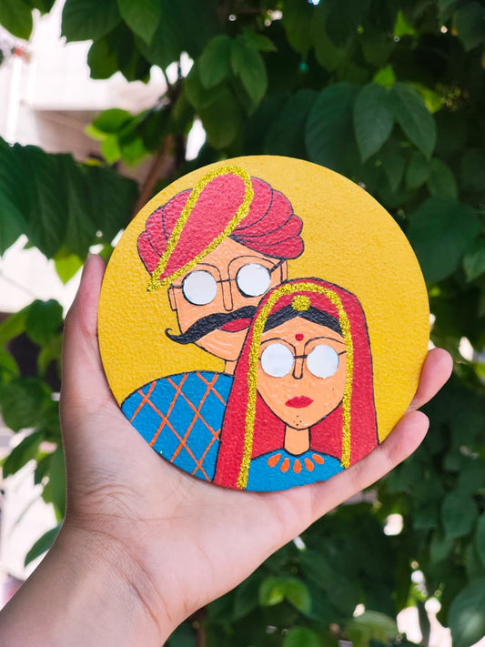 Rajasthani fridge magnet 