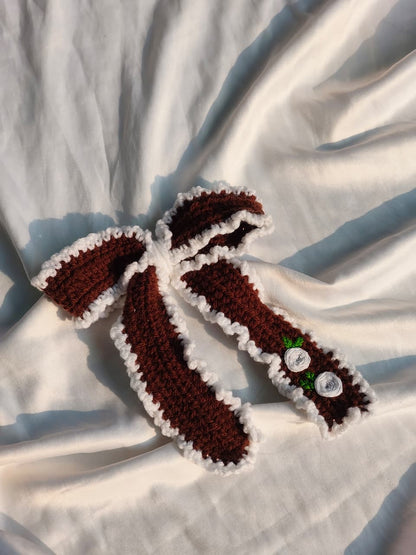 Sweetcore Crochet Bow Clip