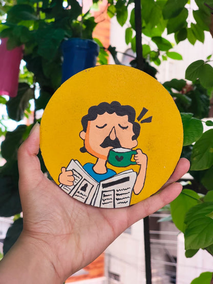 Lazy Sunday Fridge Magnet