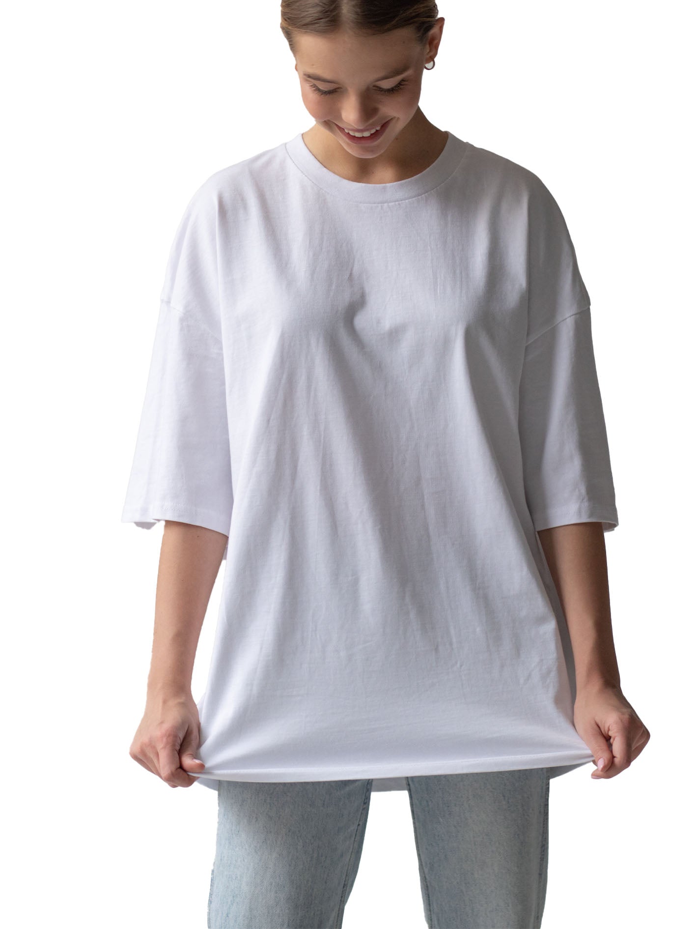 Basic White oversized Tshirt