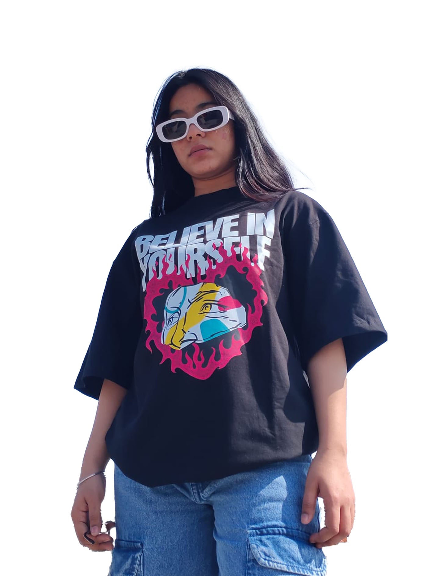 Believe in yourself  | Oversized T-shirt