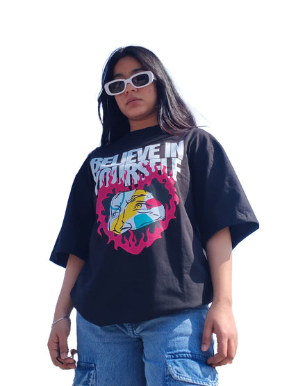 Believe in yourself  | Oversized T-shirt